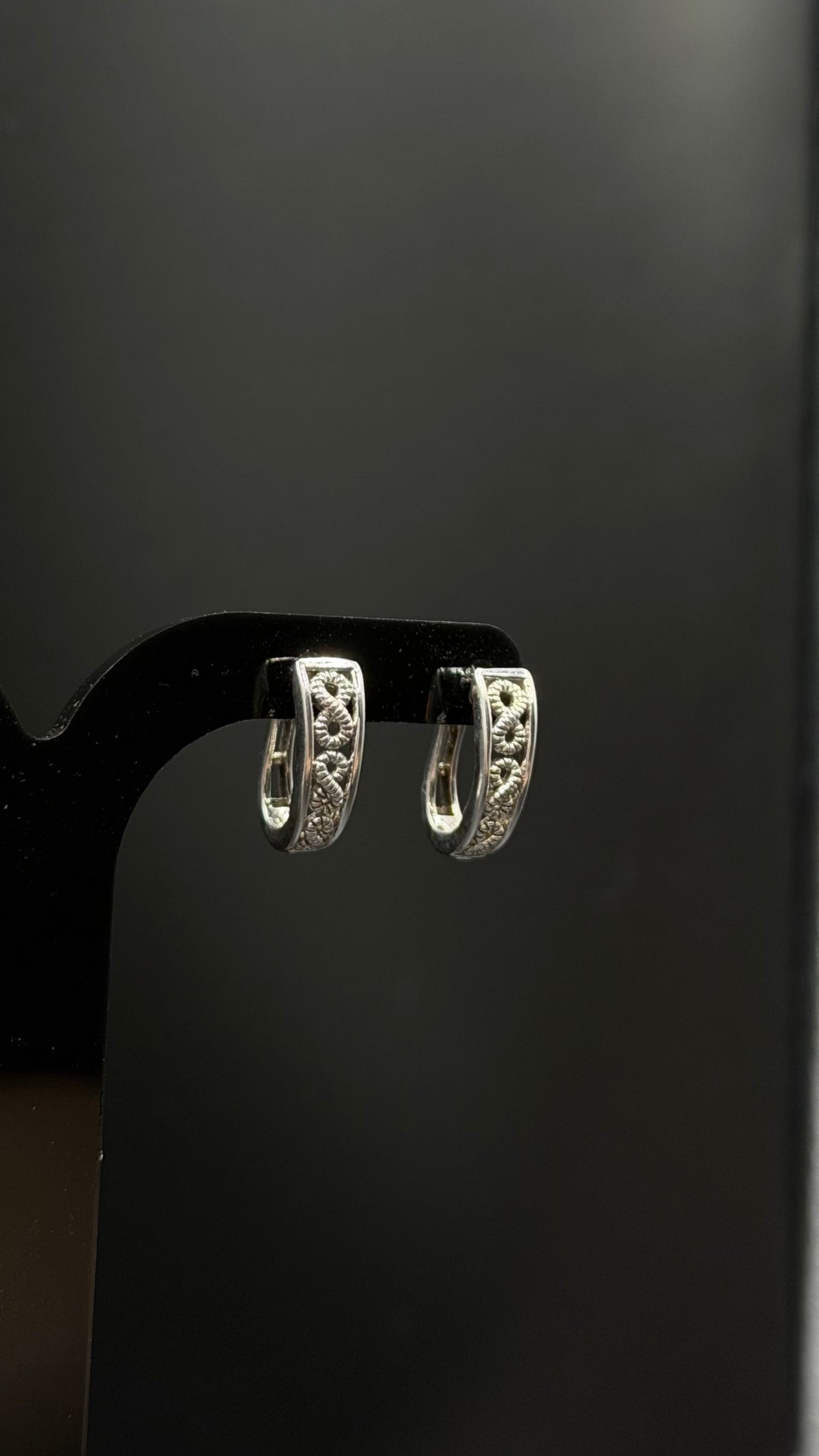 infinity earrings