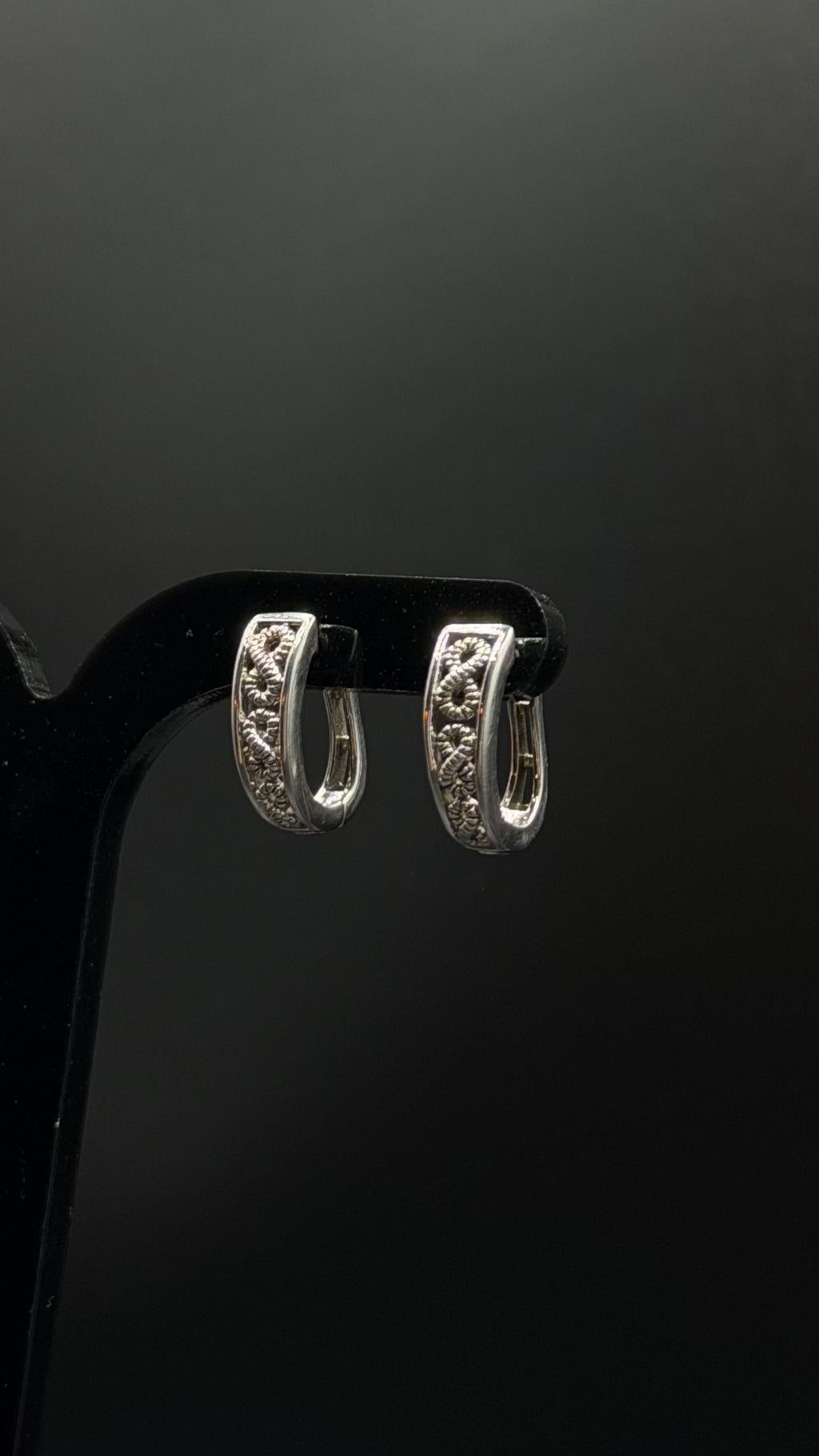 infinity earrings