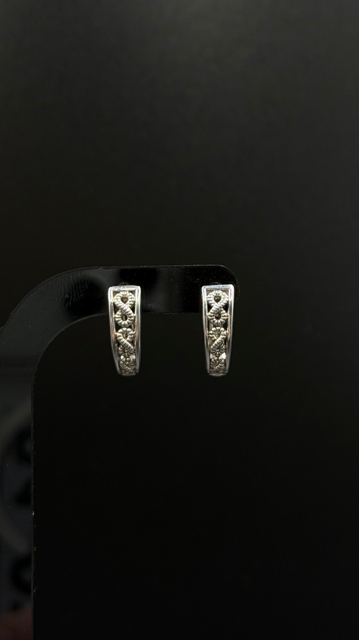 infinity earrings