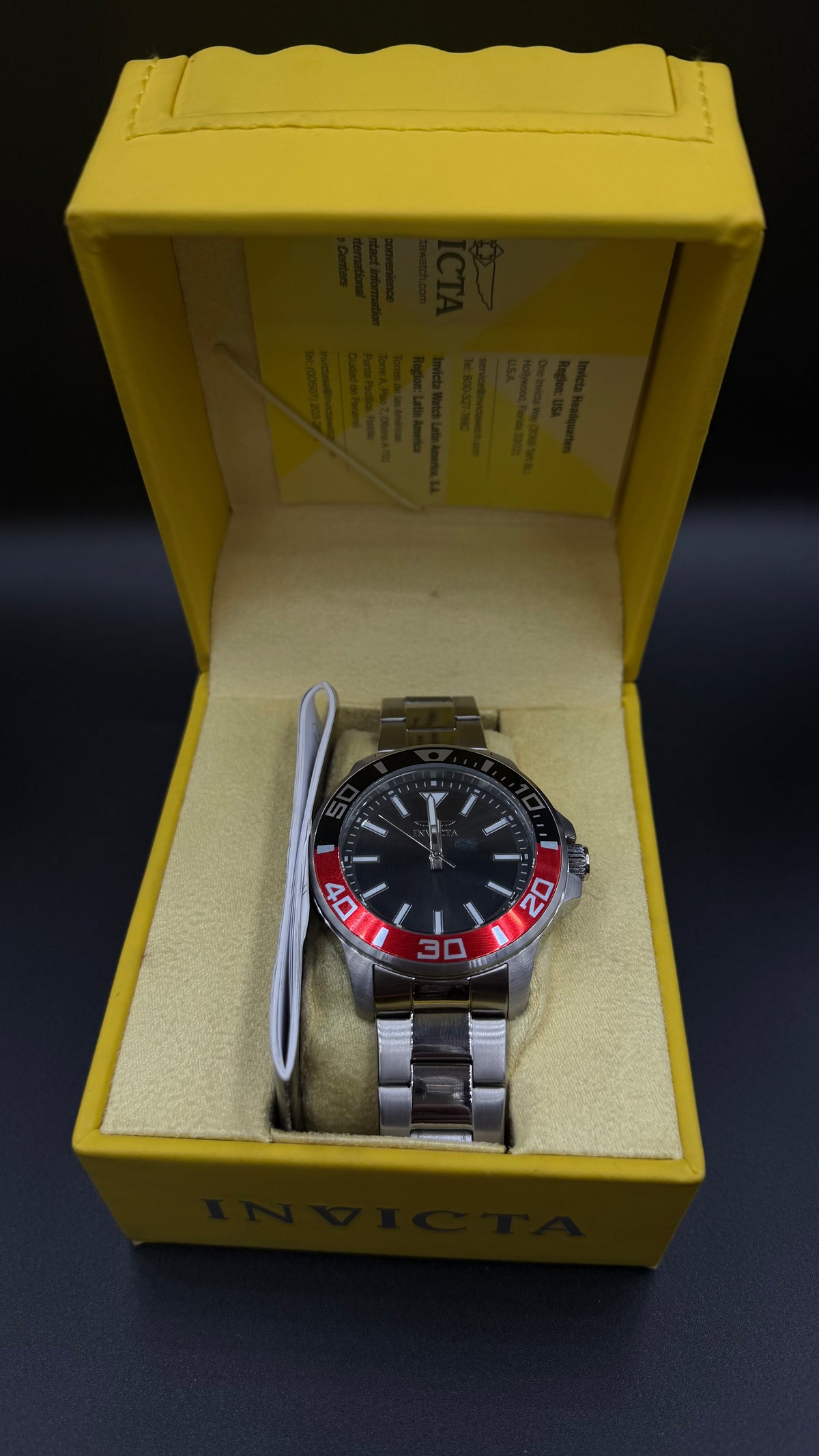 Invicta diving watch