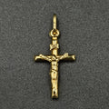 18ct Yellow Gold Jesus Cross Pendant