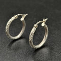 Sterling Silver Hoop Earrings
