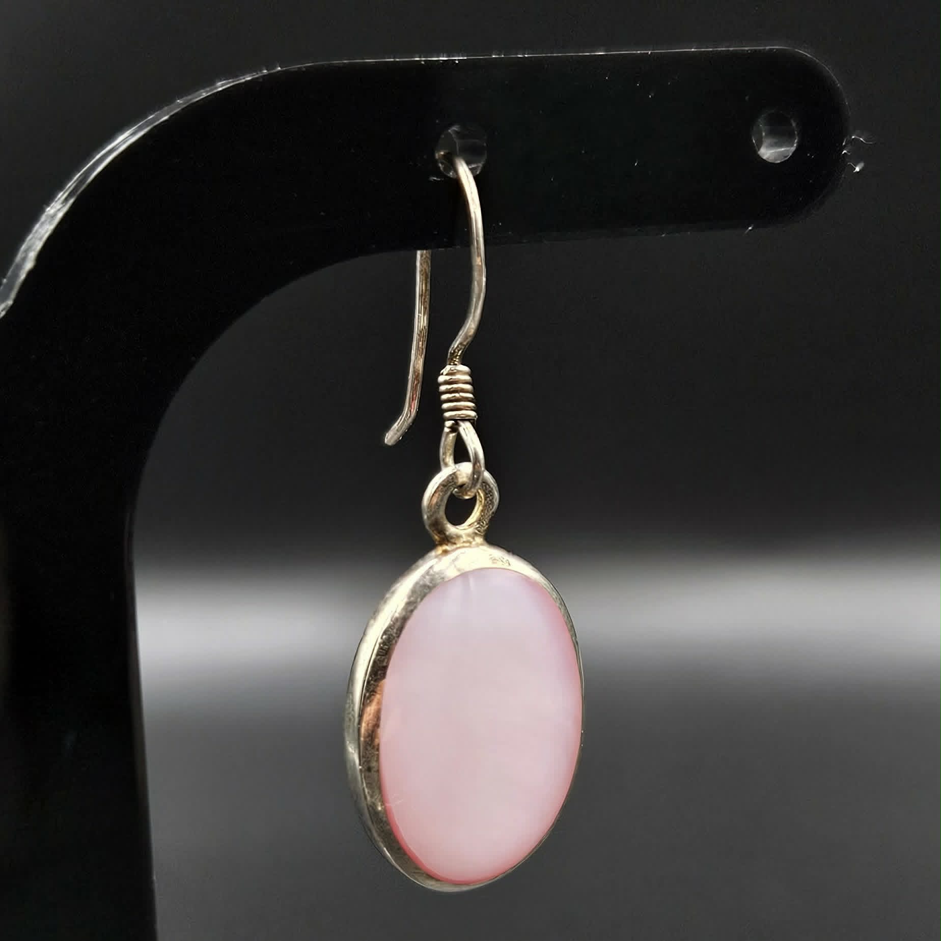 Sterling Silver Mother Of Pearl earrings