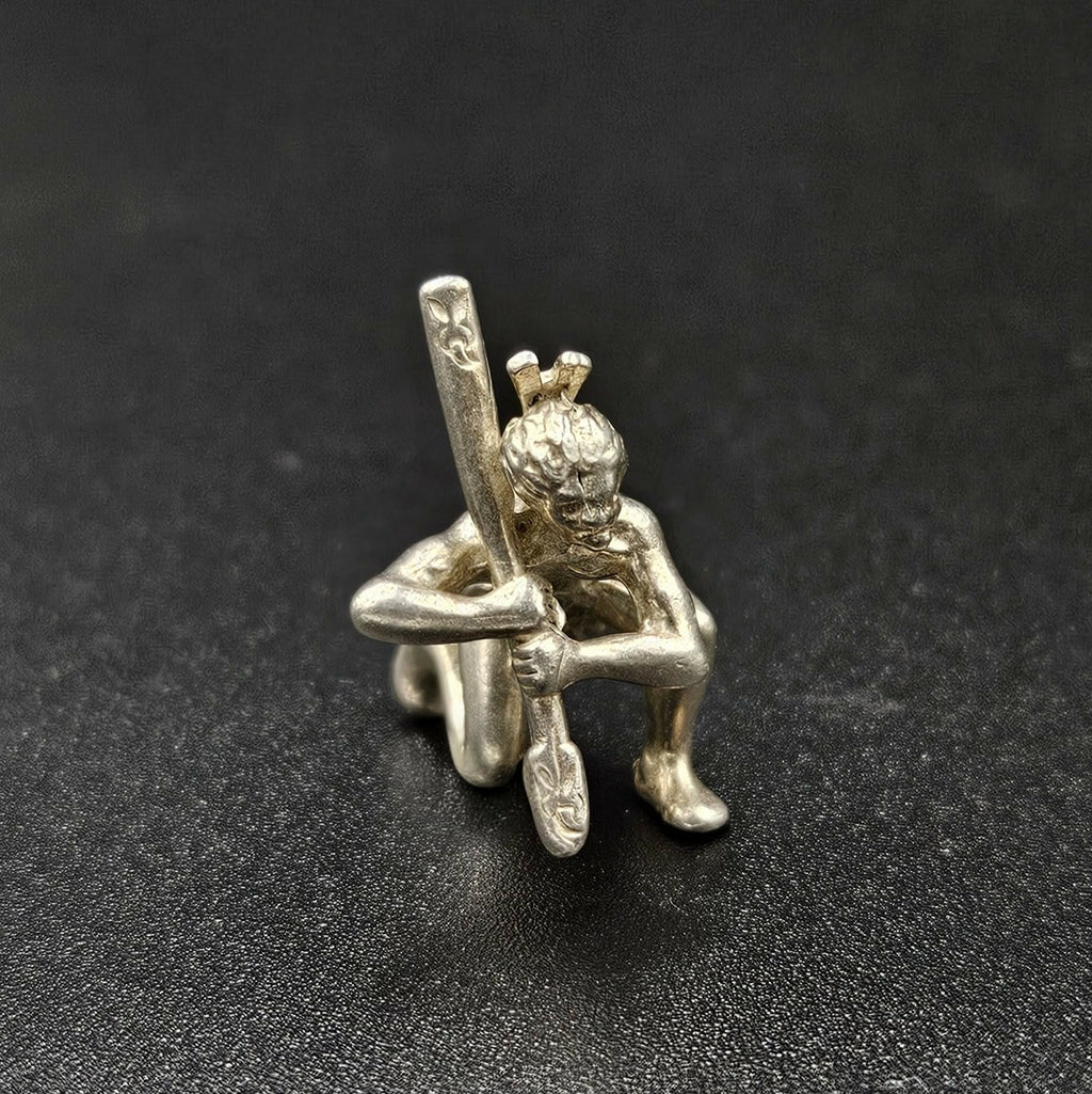 Sterling Silver Native American Person Charm