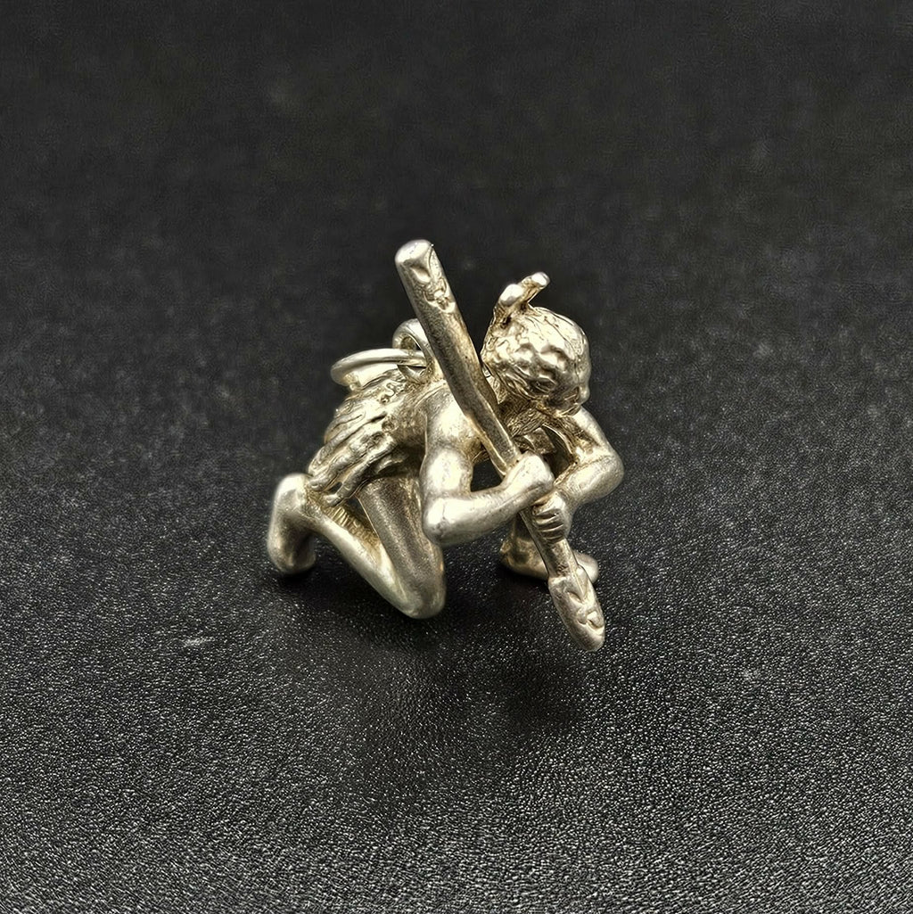 Sterling Silver Native American Person Charm