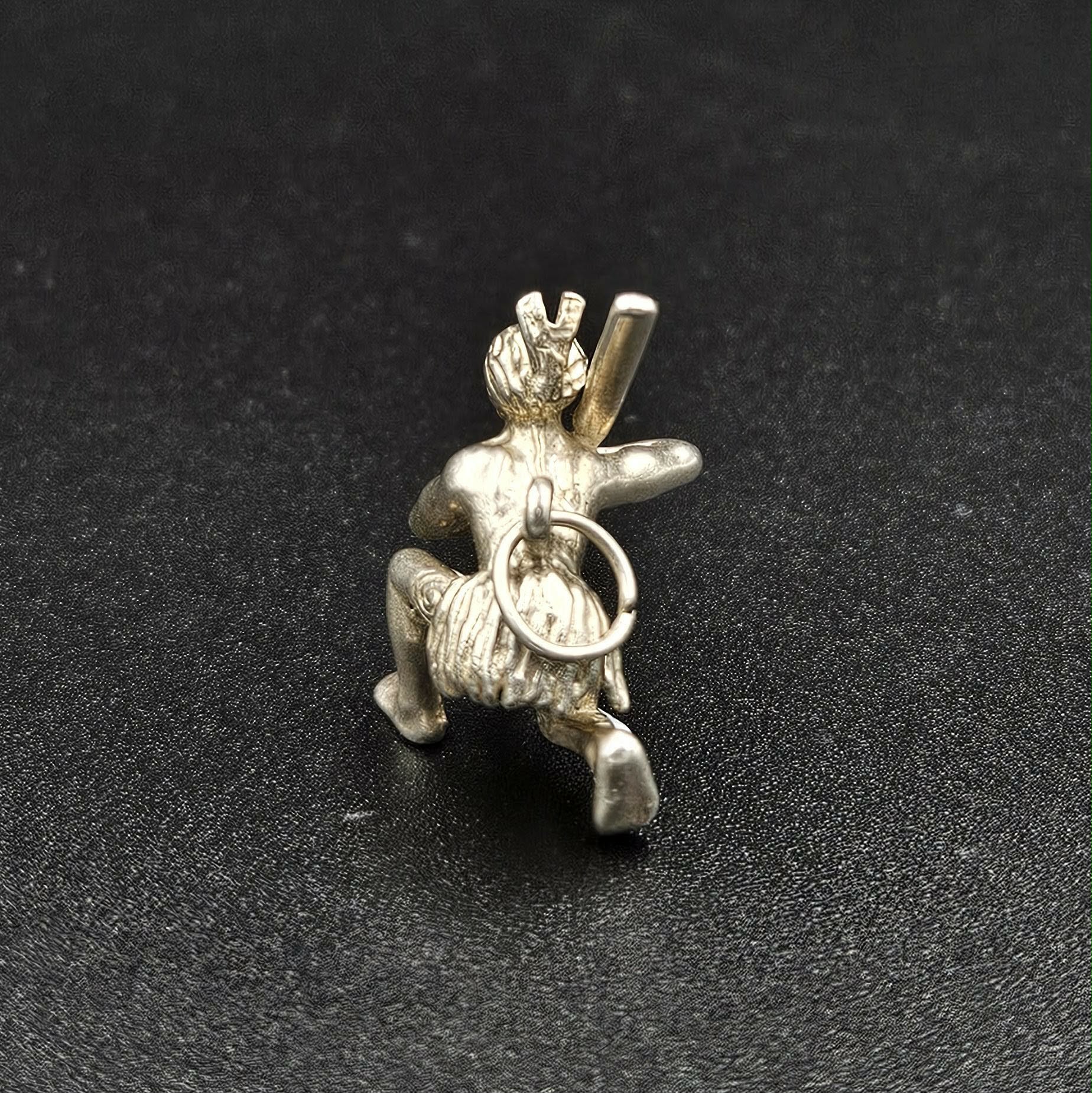 Sterling Silver Native American Person Charm