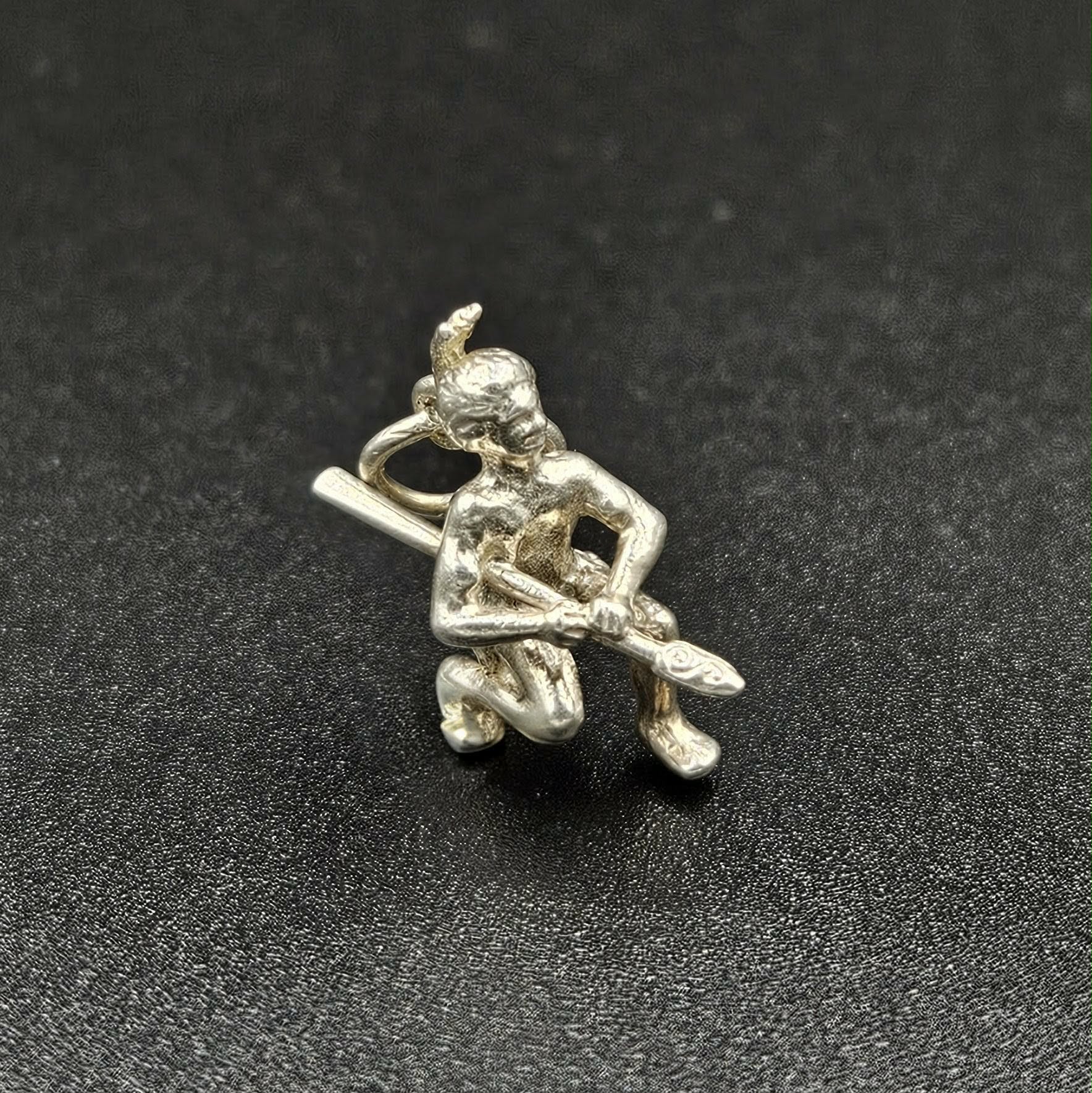 Sterling Silver Native American Person Charm