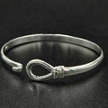 Silver Plated Opening Bangle
