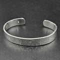 Silver Plated Ripple Effect Bangle