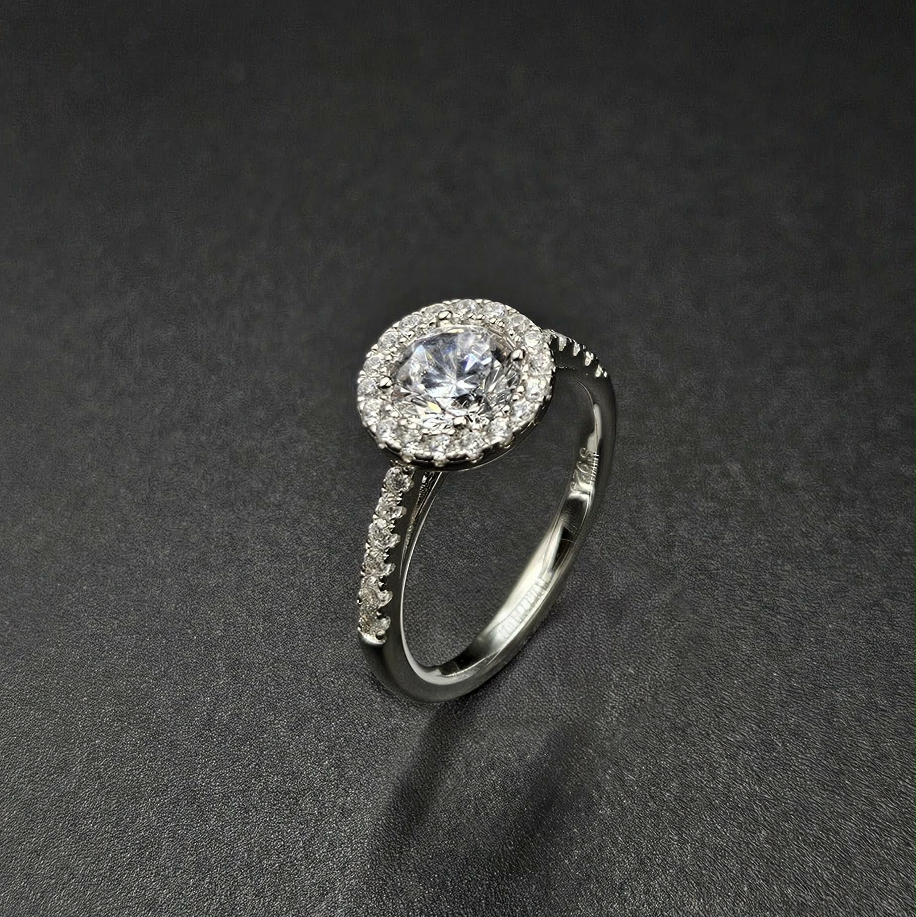 Brand New Sterling Silver 925 Cubic Zirconia Ring