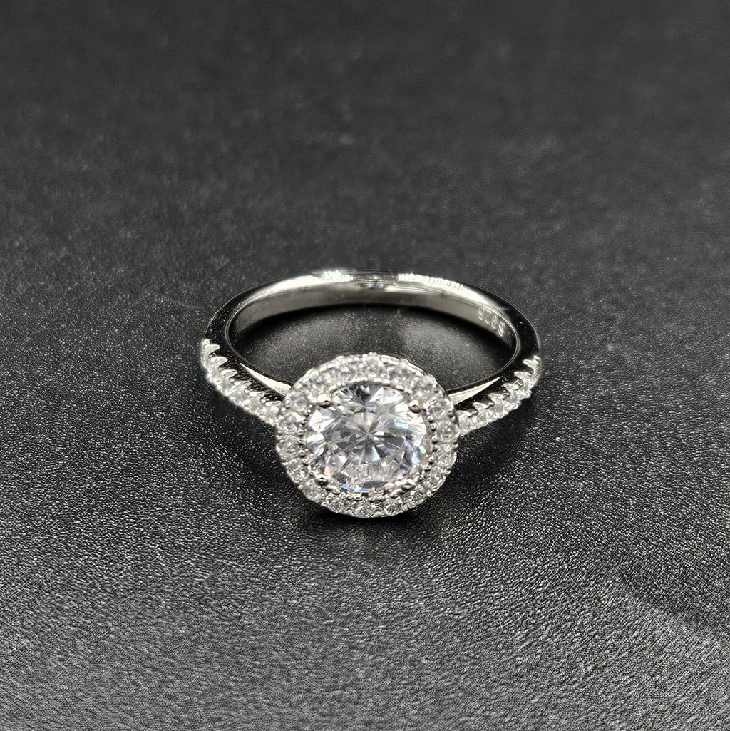 Brand New Sterling Silver 925 Cubic Zirconia Ring