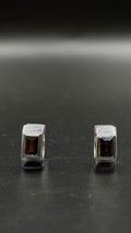 red garnet earrings