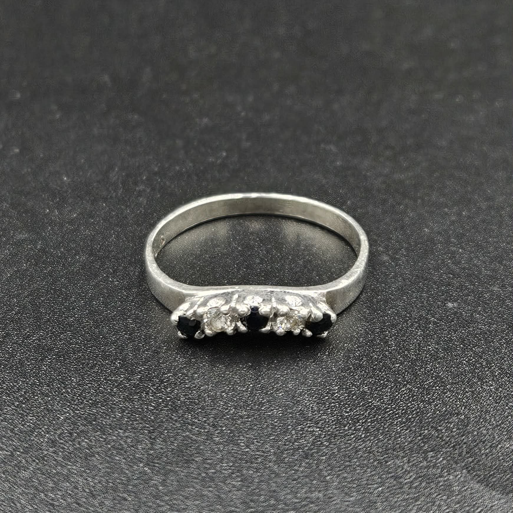 Silver Ruby & Cubic Zirconia