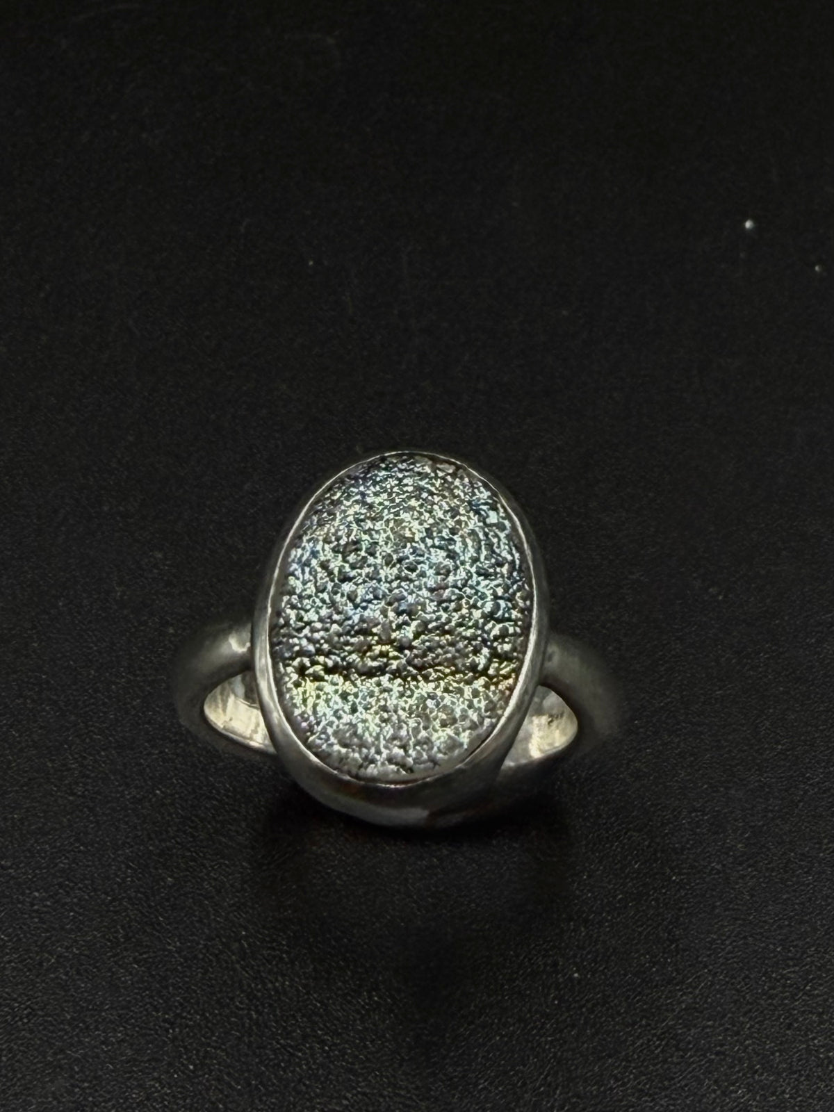 925 sterling silver oval ring