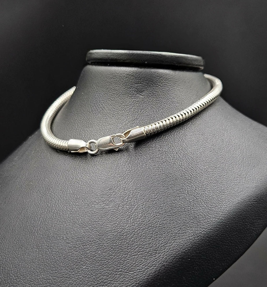Silver Rope Style Bracelet