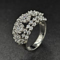 Brand New Silver 925 Cubic Zirconia Ring