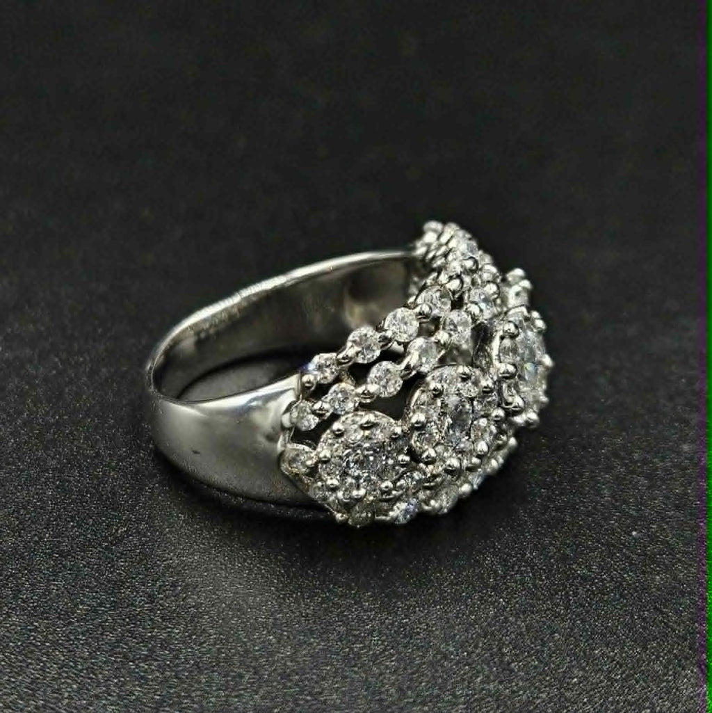 Brand New Silver 925 Cubic Zirconia Ring