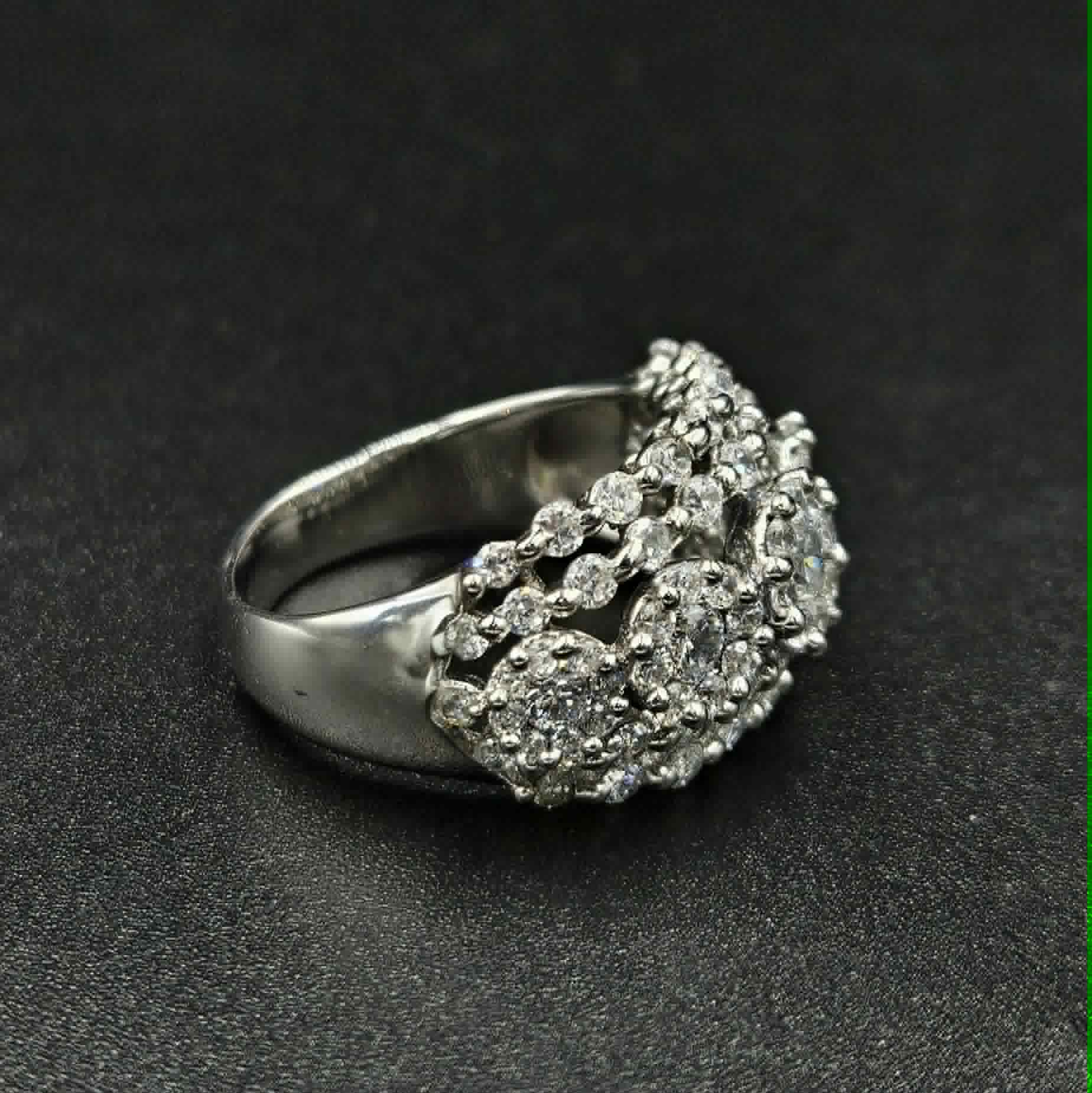 Brand New Silver 925 Cubic Zirconia Ring