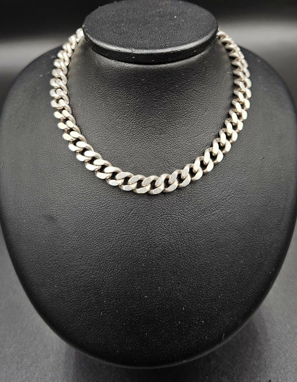 Silver Solid Link Bracelet