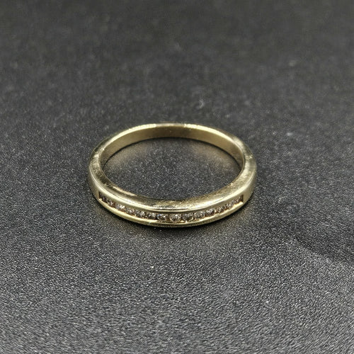 9ct Diamond Band Style Ring