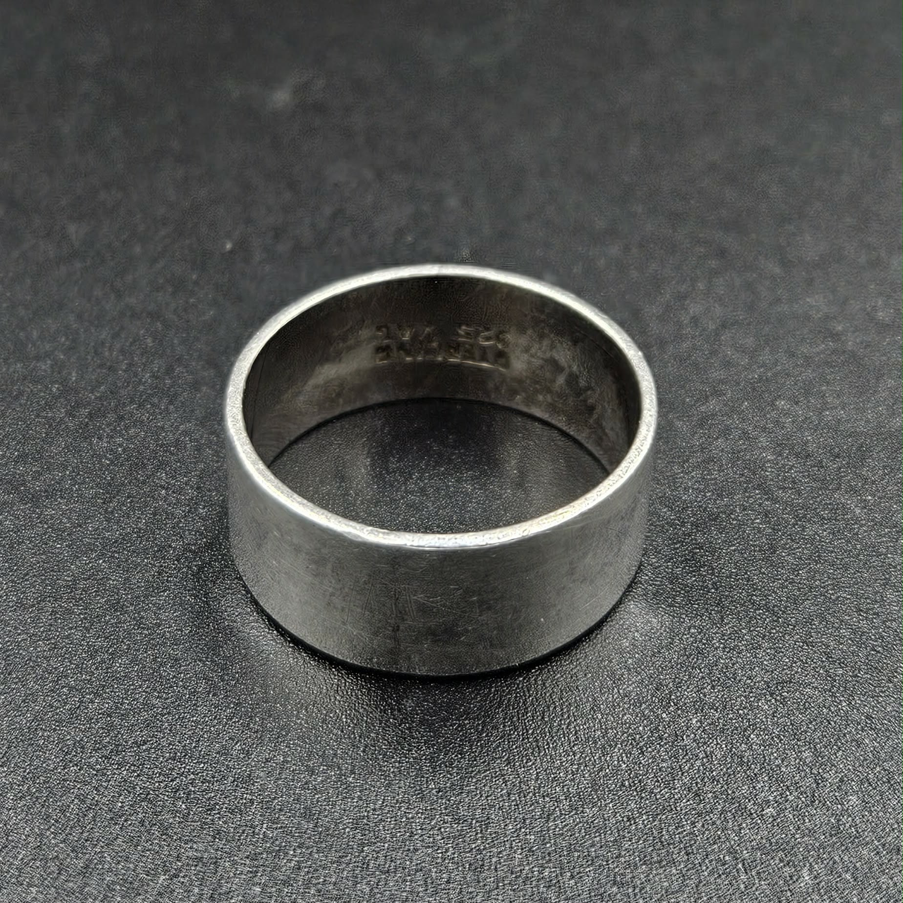 Silver Plain Band Ring