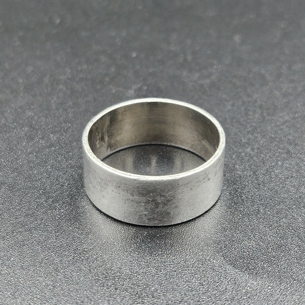 Silver Plain Band Ring