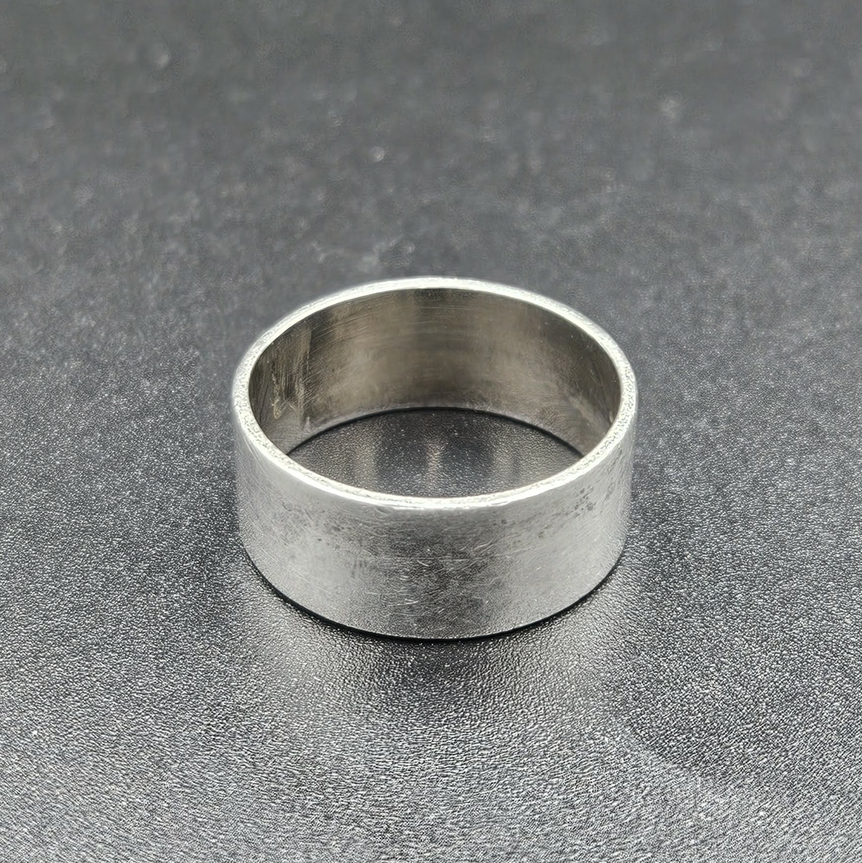 Silver Plain Band Ring