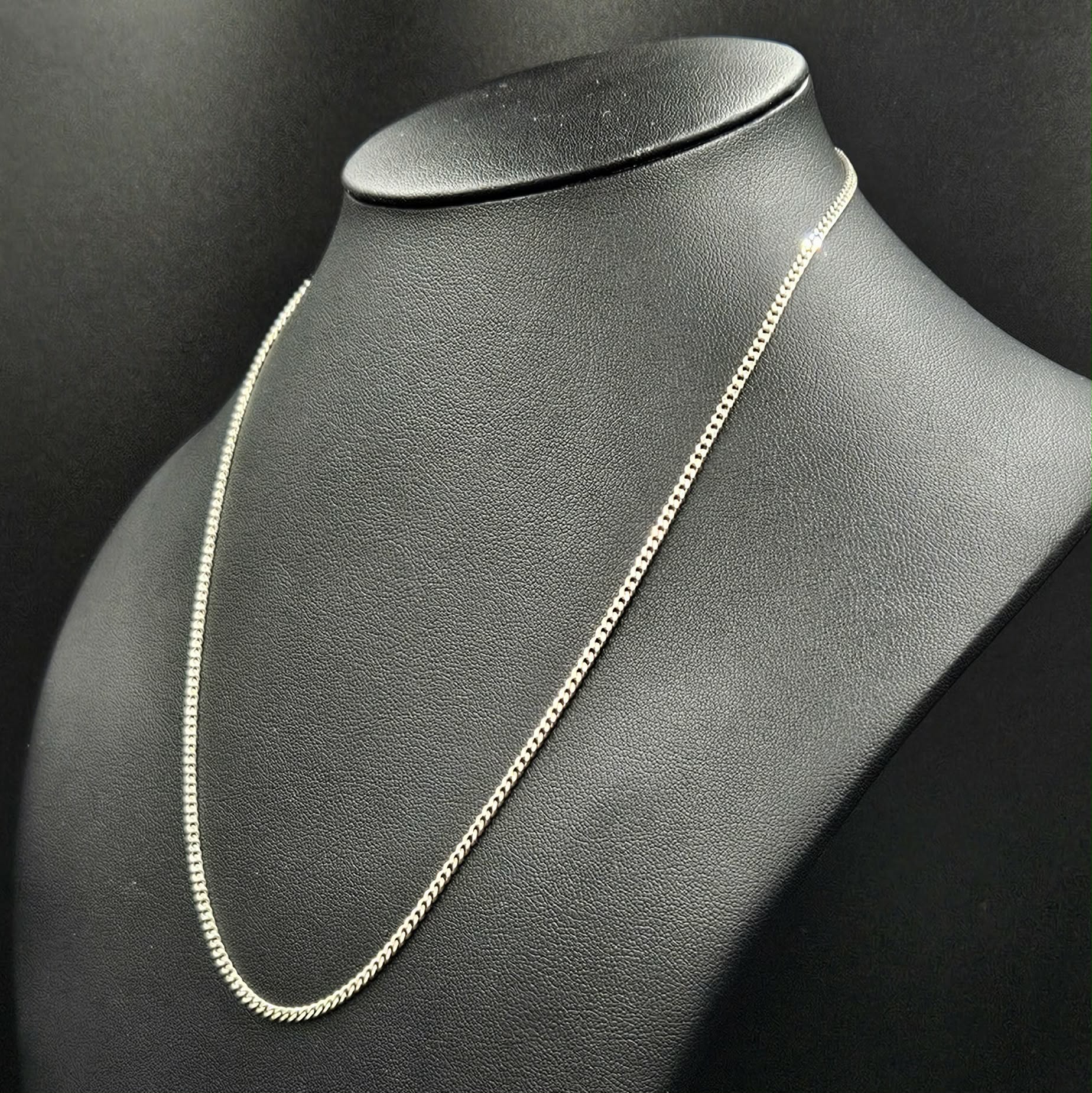 Sterling Silver Curb Style Chain