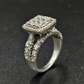 Silver Cubic Zirconia Ring