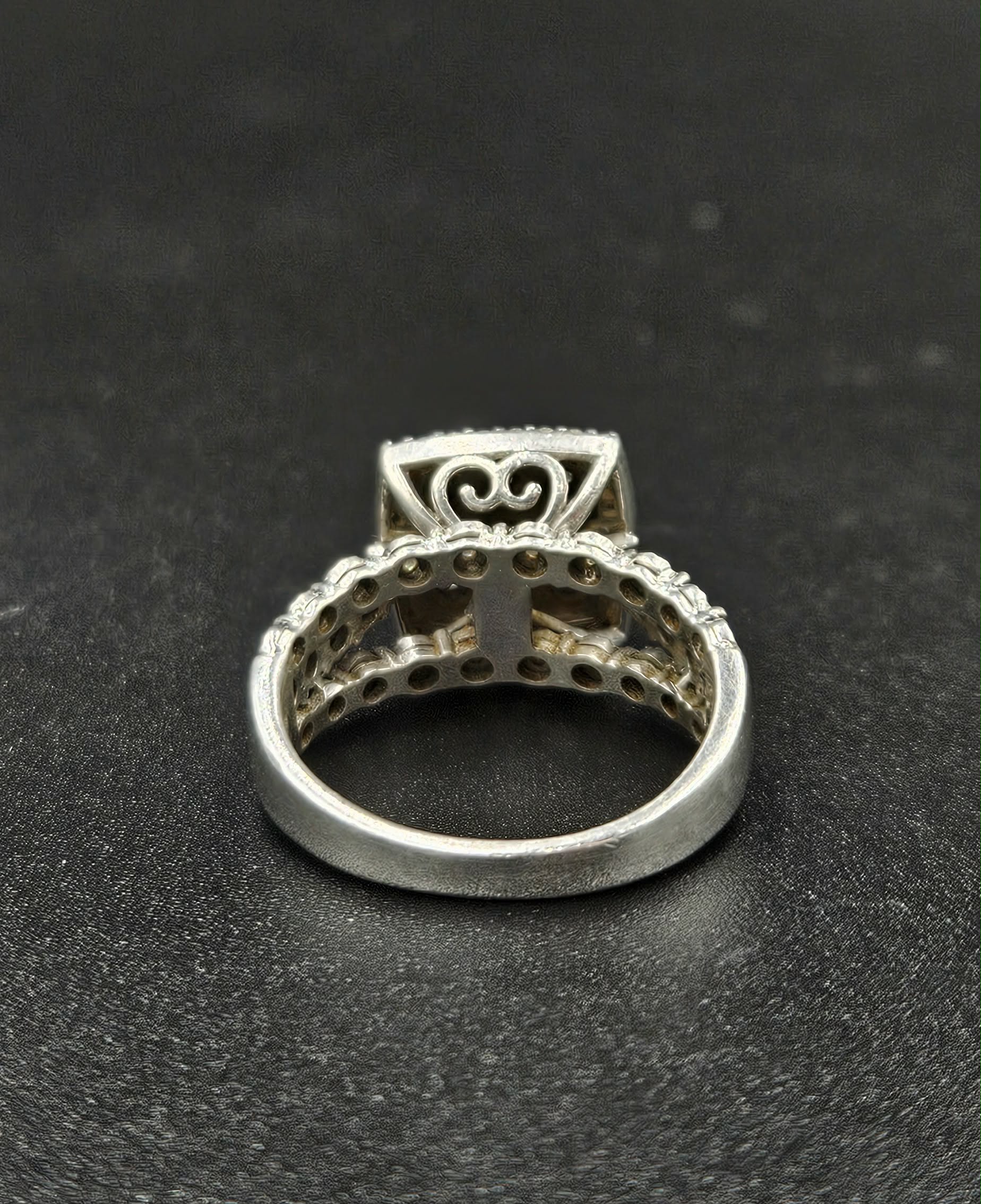 Silver Cubic Zirconia Ring