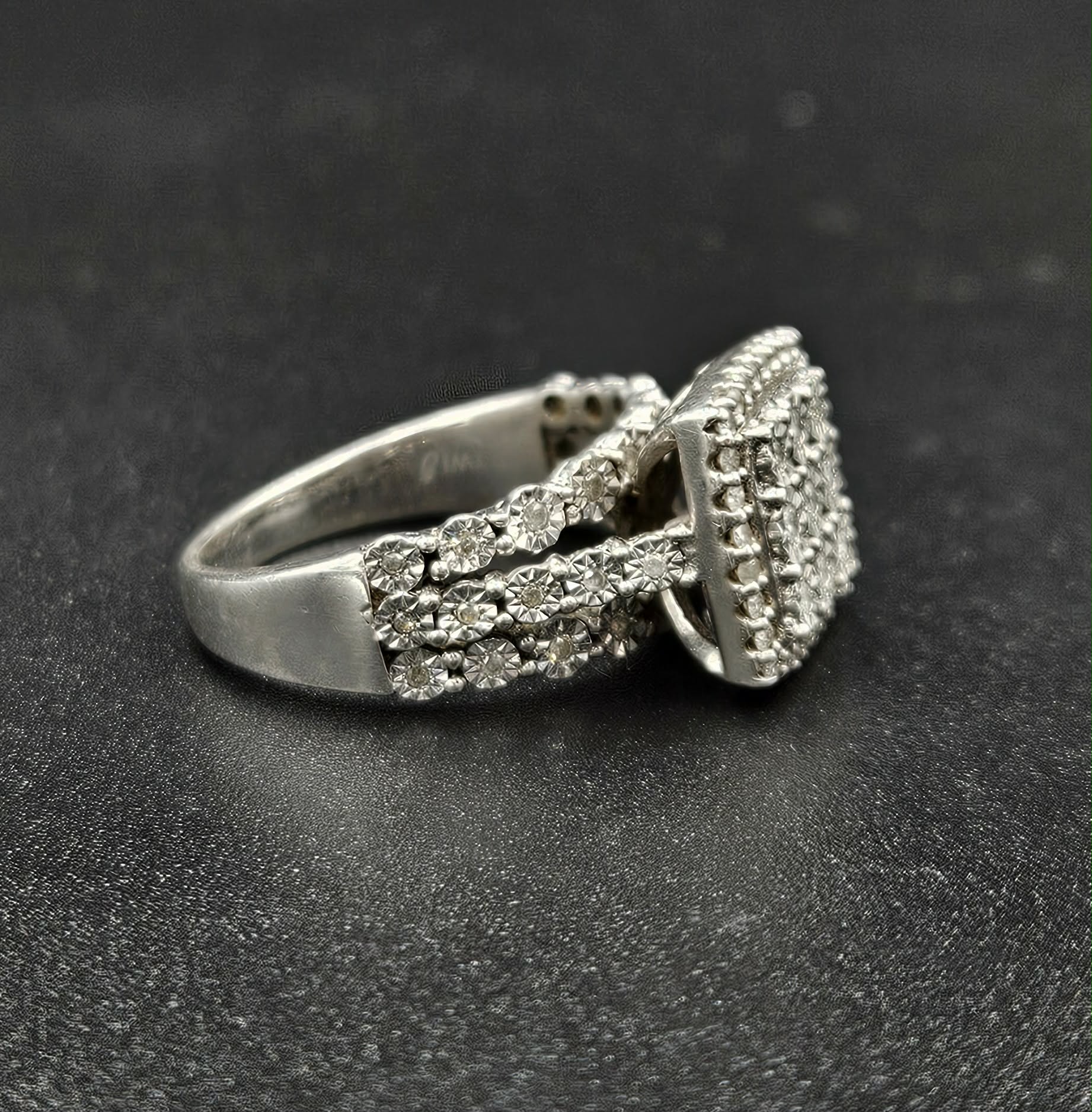 Silver Cubic Zirconia Ring