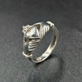 Silver Heart, Hands and Crown Ring