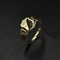 9ct Yellow Gold Shield Ring