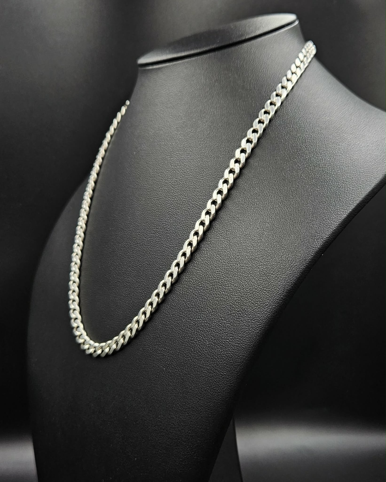Sterling Silver Curb Style Chain