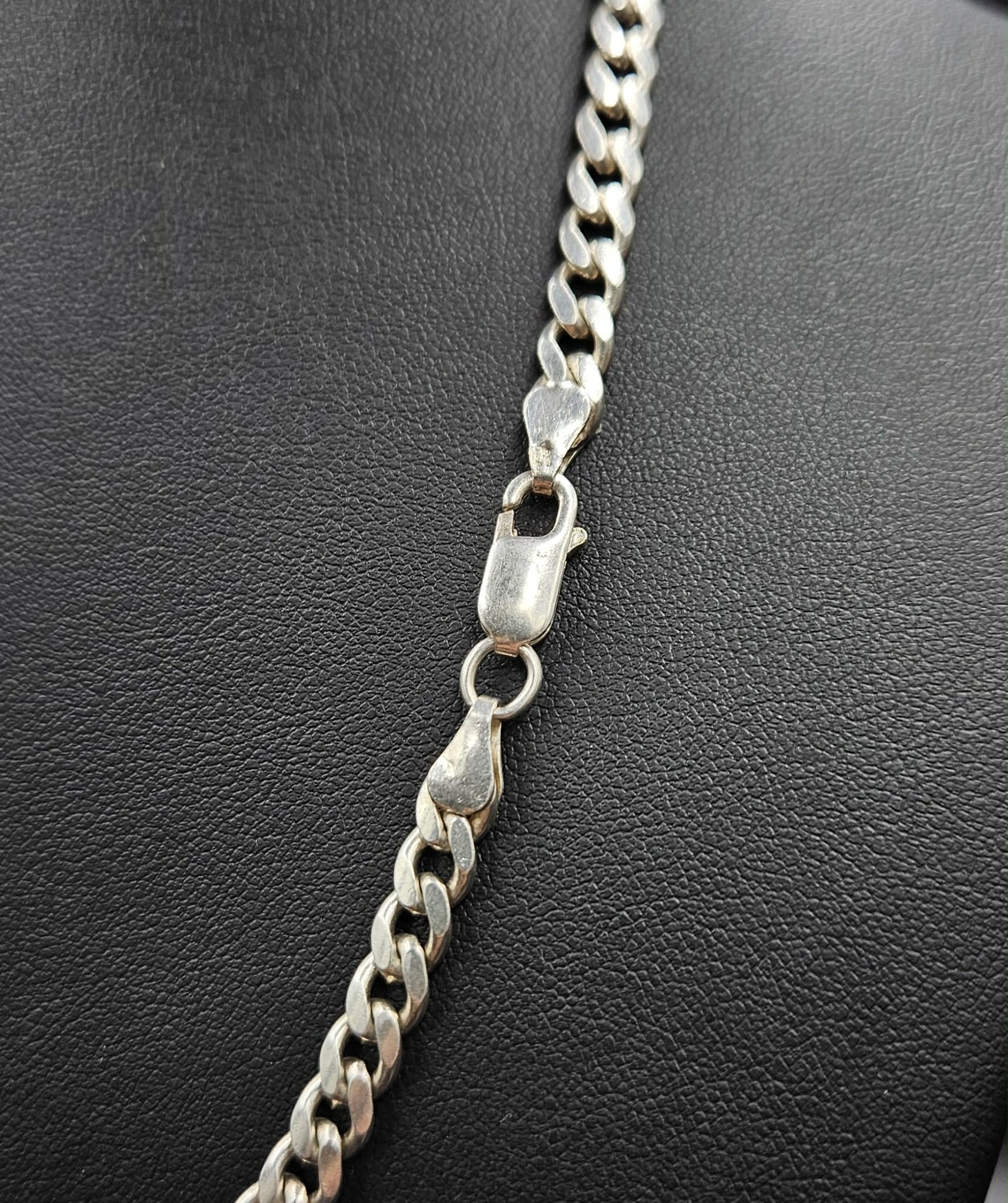 Sterling Silver Curb Style Chain