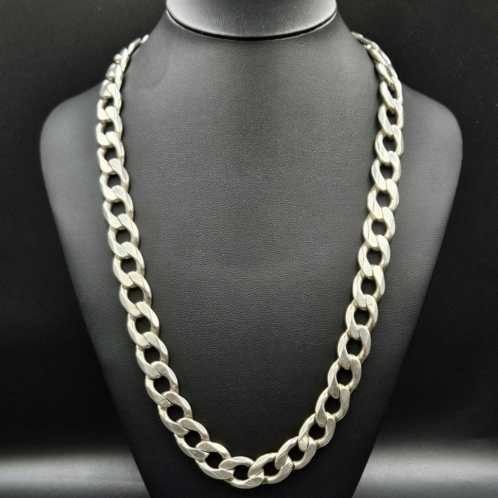 Sterling Silver Curb Style Chain