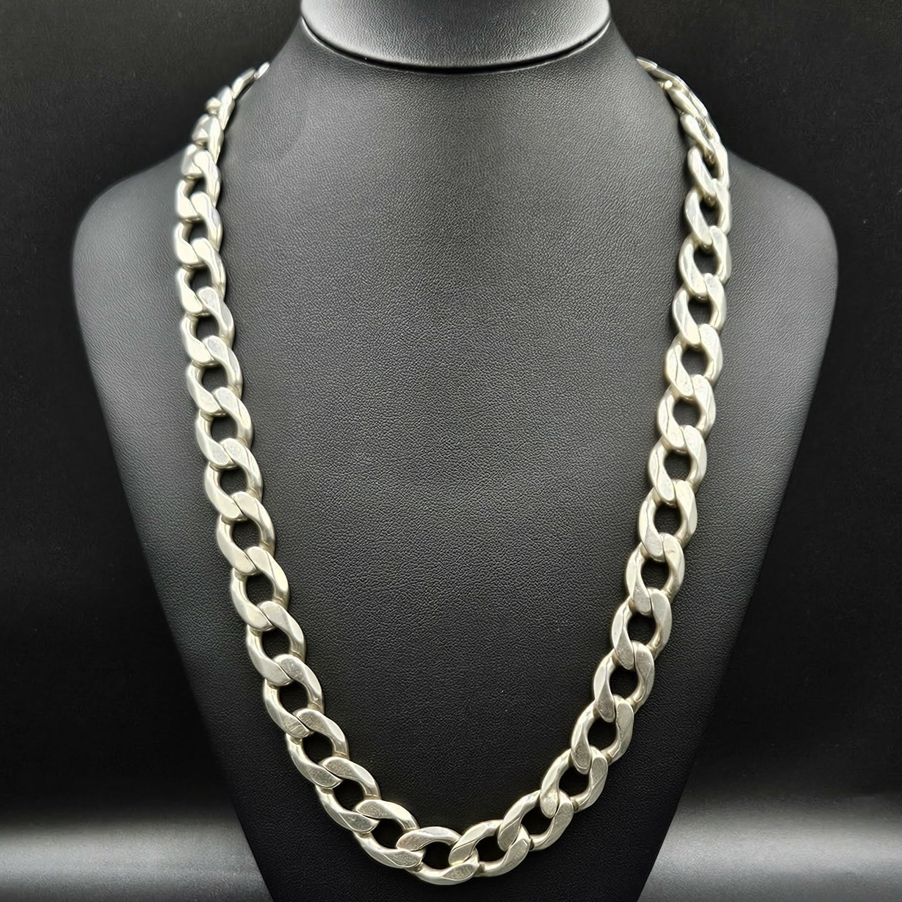 Sterling Silver Curb Style Chain