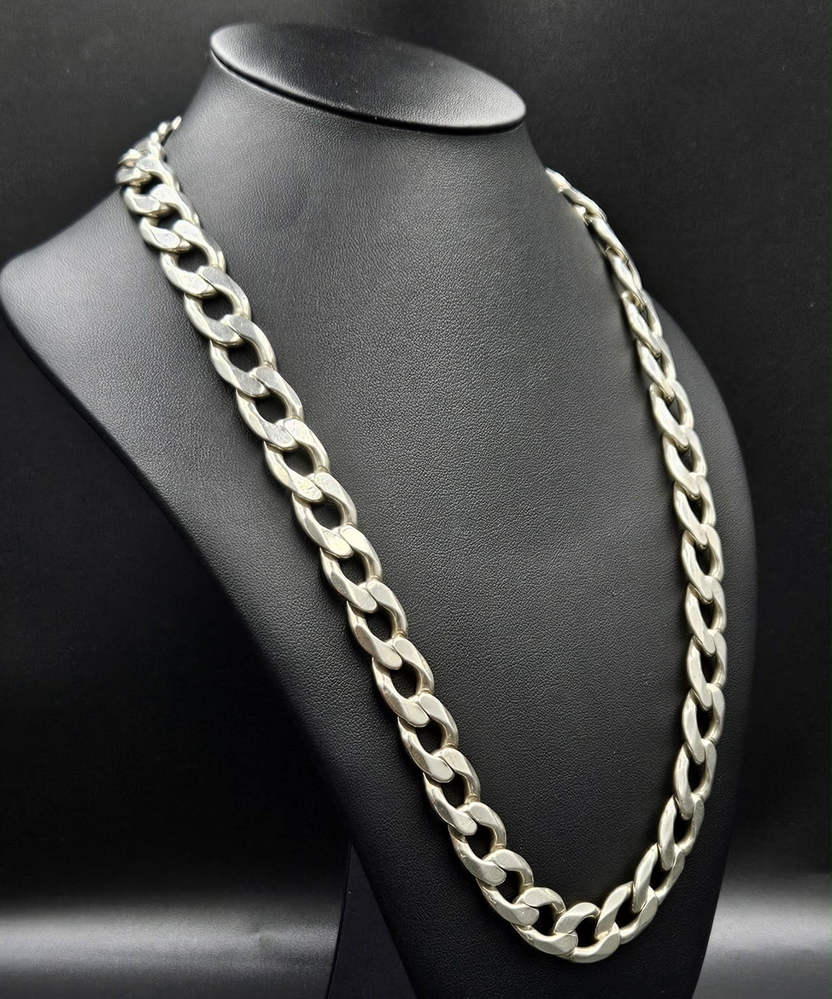 Sterling Silver Curb Style Chain