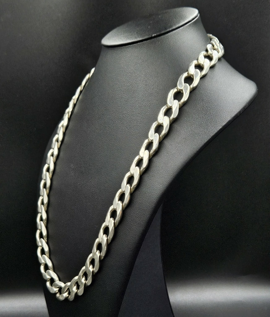 Sterling Silver Curb Style Chain