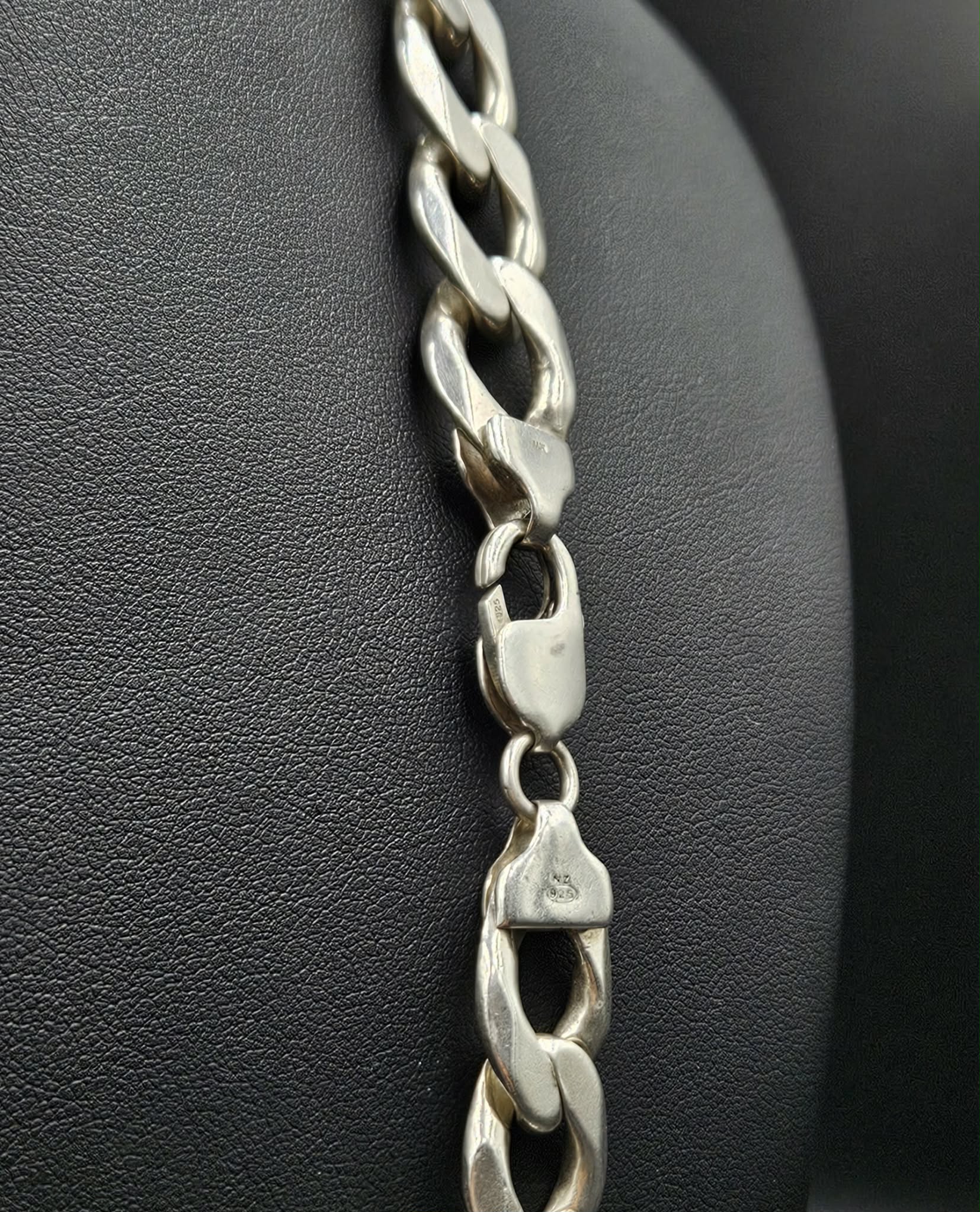 Sterling Silver Curb Style Chain