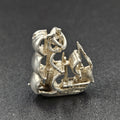 Sterling Silver Pirate Ship Charm
