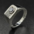 New Sterling Silver Cubic Zirconia Ring