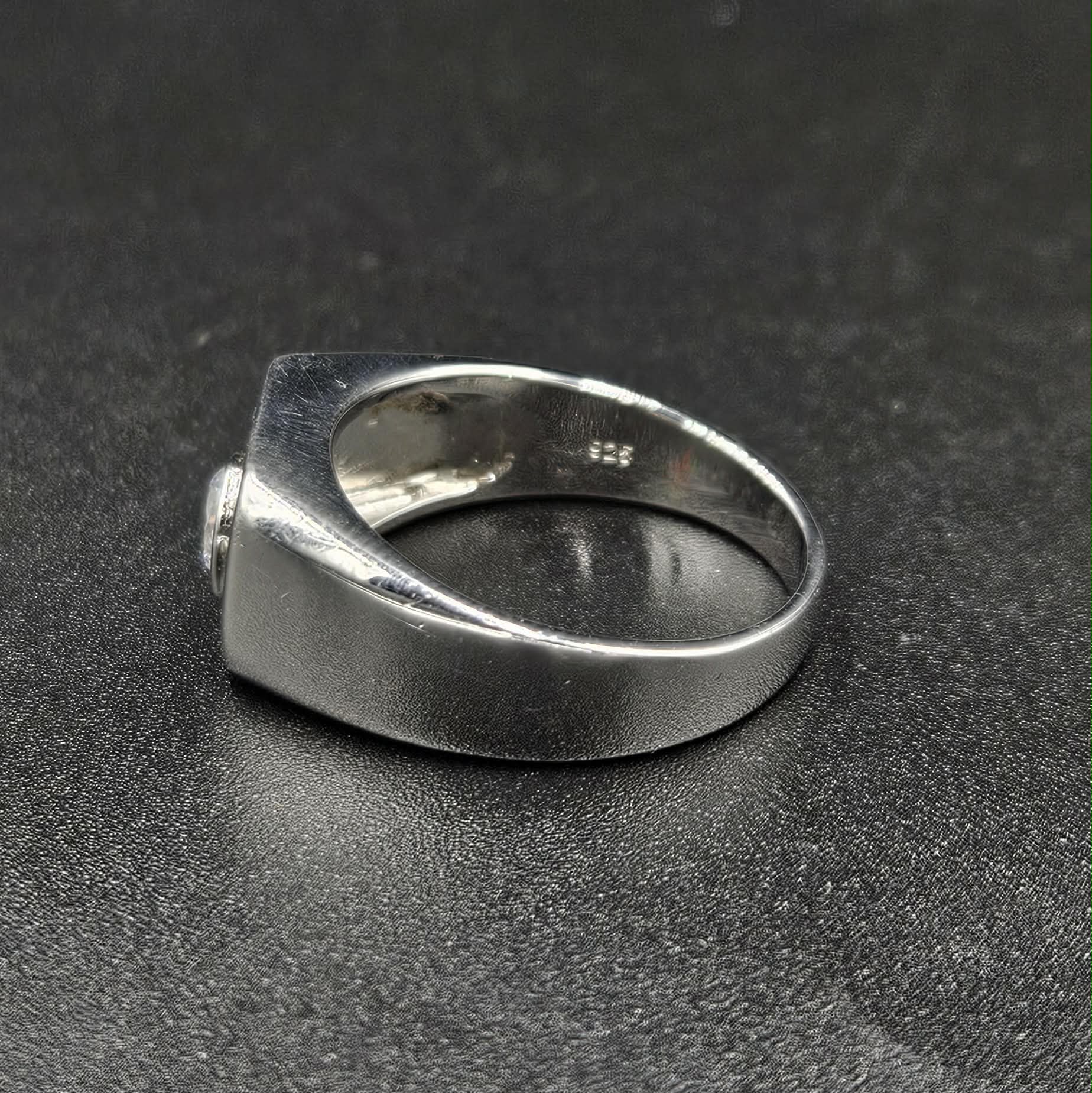 New Sterling Silver Cubic Zirconia Ring