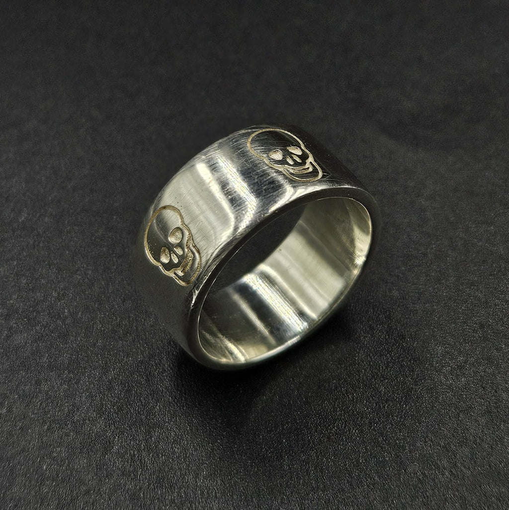 Silver Skull Ring