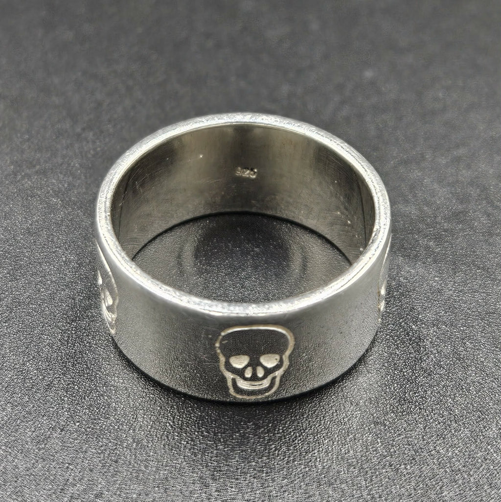 Silver Skull Ring