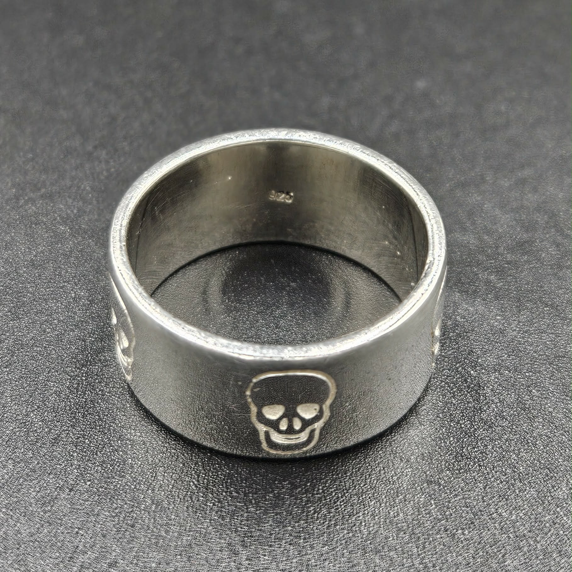 Silver Skull Ring