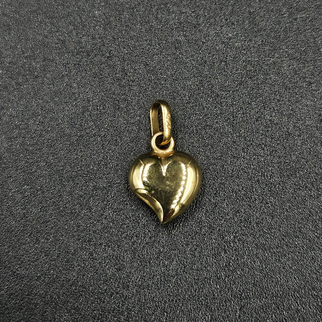9ct Yellow Gold Heart Pendant