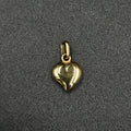 9ct Yellow Gold Heart Pendant