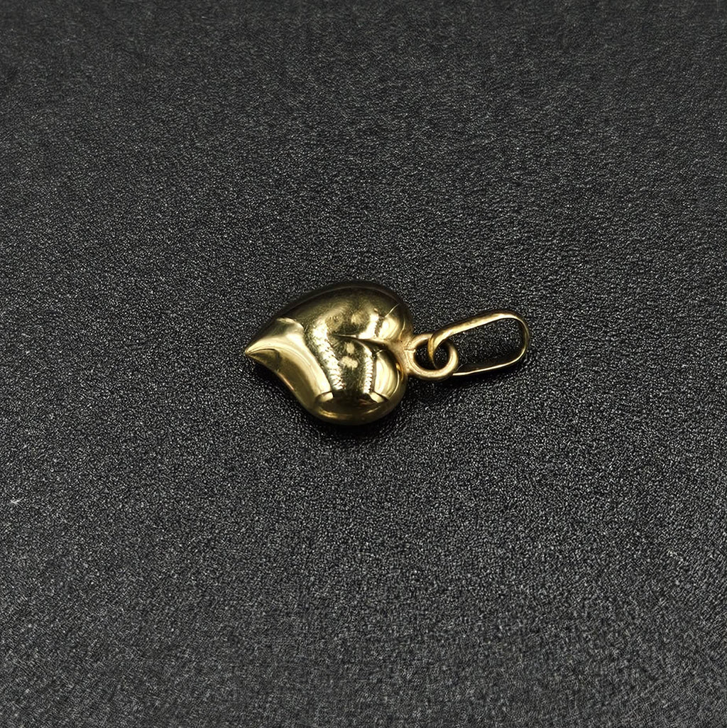 9ct Yellow Gold Heart Pendant