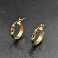 9ct Yellow Gold Huggie Earrings